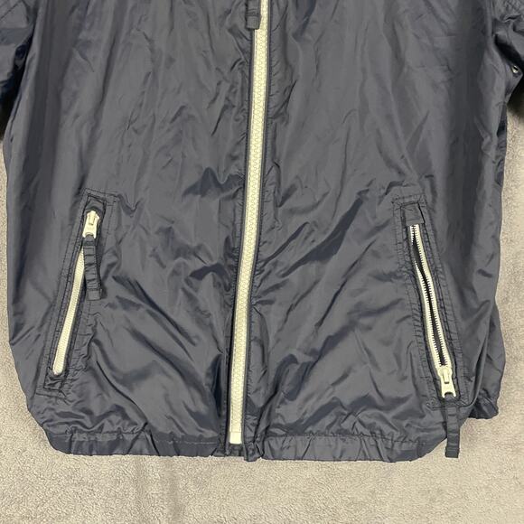 Abercrombie & Fitch Jacket Women XL Navy Windbreaker Outdoor Retro Moose - Picture 6 of 16